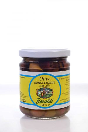 Olive snocciolate in olio extra vergine di oliva
